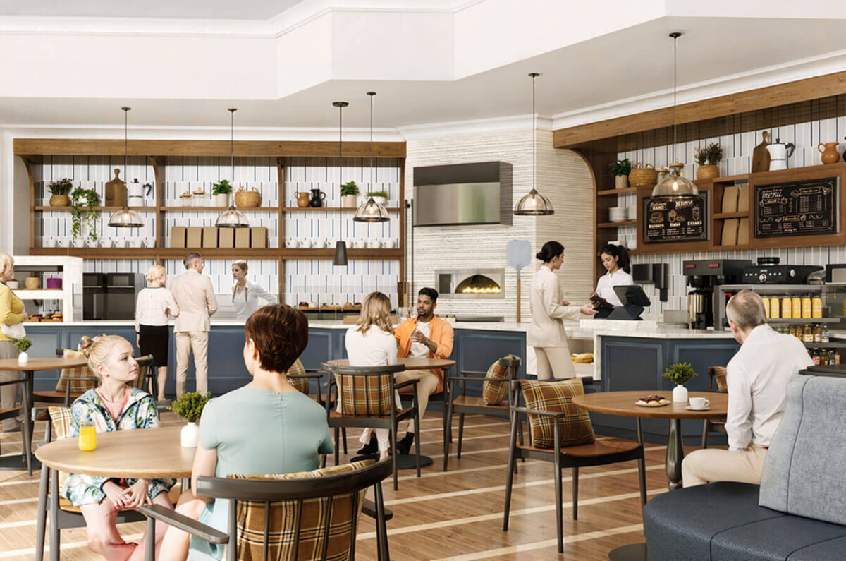 Main building bistro in Good Samaritan - Founder's Crossing in Sioux Falls, SD.