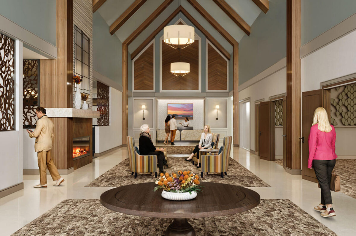 Good Samaritan - Founder's Crossing in Sioux Falls, SD main building lobby.