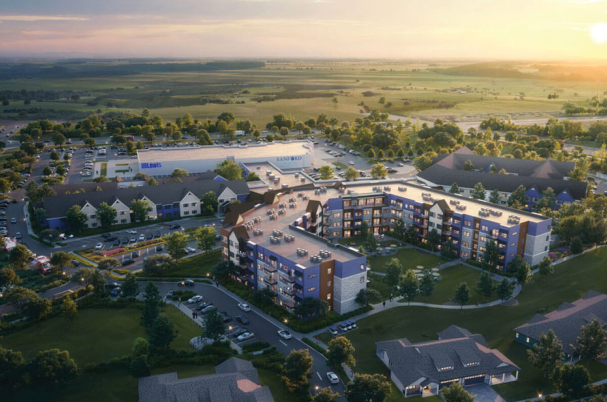 Independent living apartment view of the Good Samaritan - Founder's Crossing community in Sioux Falls, SD.