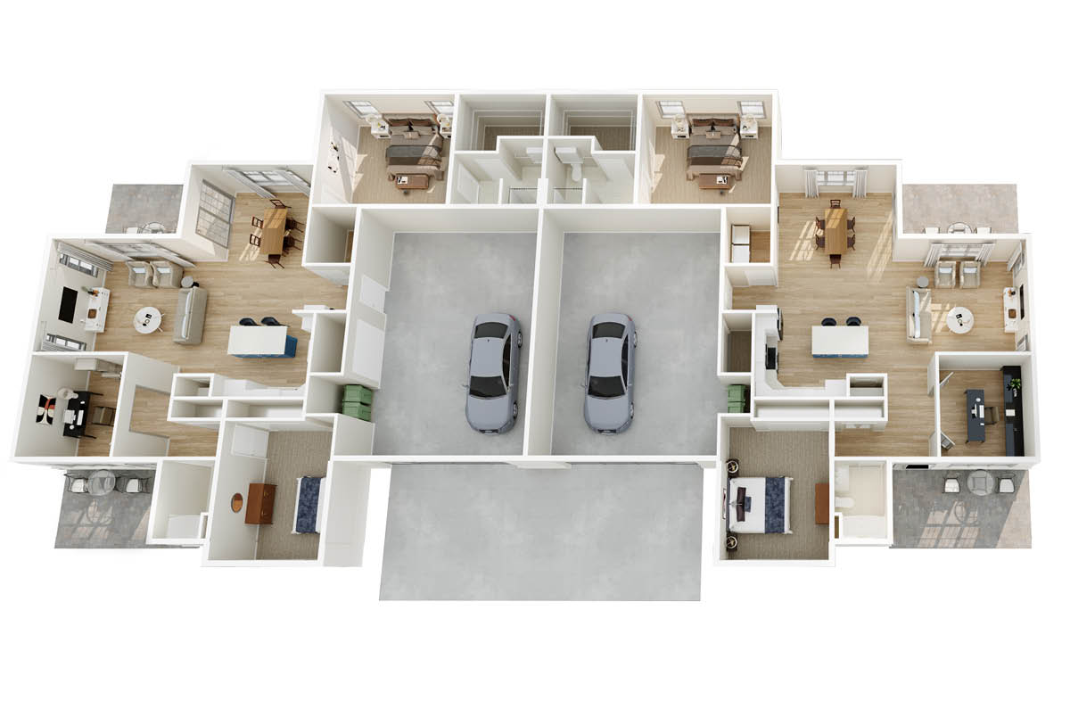 Good Samaritan - Founder's Crossing in Sioux Falls, SD independent living apartment two-bedroom, two-bathroom.