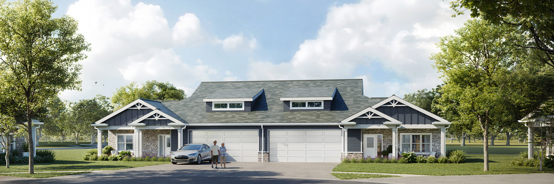 Good Samaritan - Founder's Crossing Prairie Villa twin home rendering