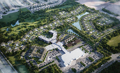 Aerial view of Good Samaritan — Founder's Crossing.