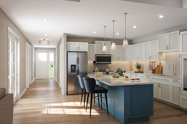 Good Samaritan - Founder's Crossing villa twin home kitchen island